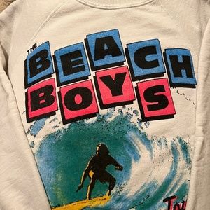 MADEWORN BEACH BOYS CREW NECK SWEATSHIRT